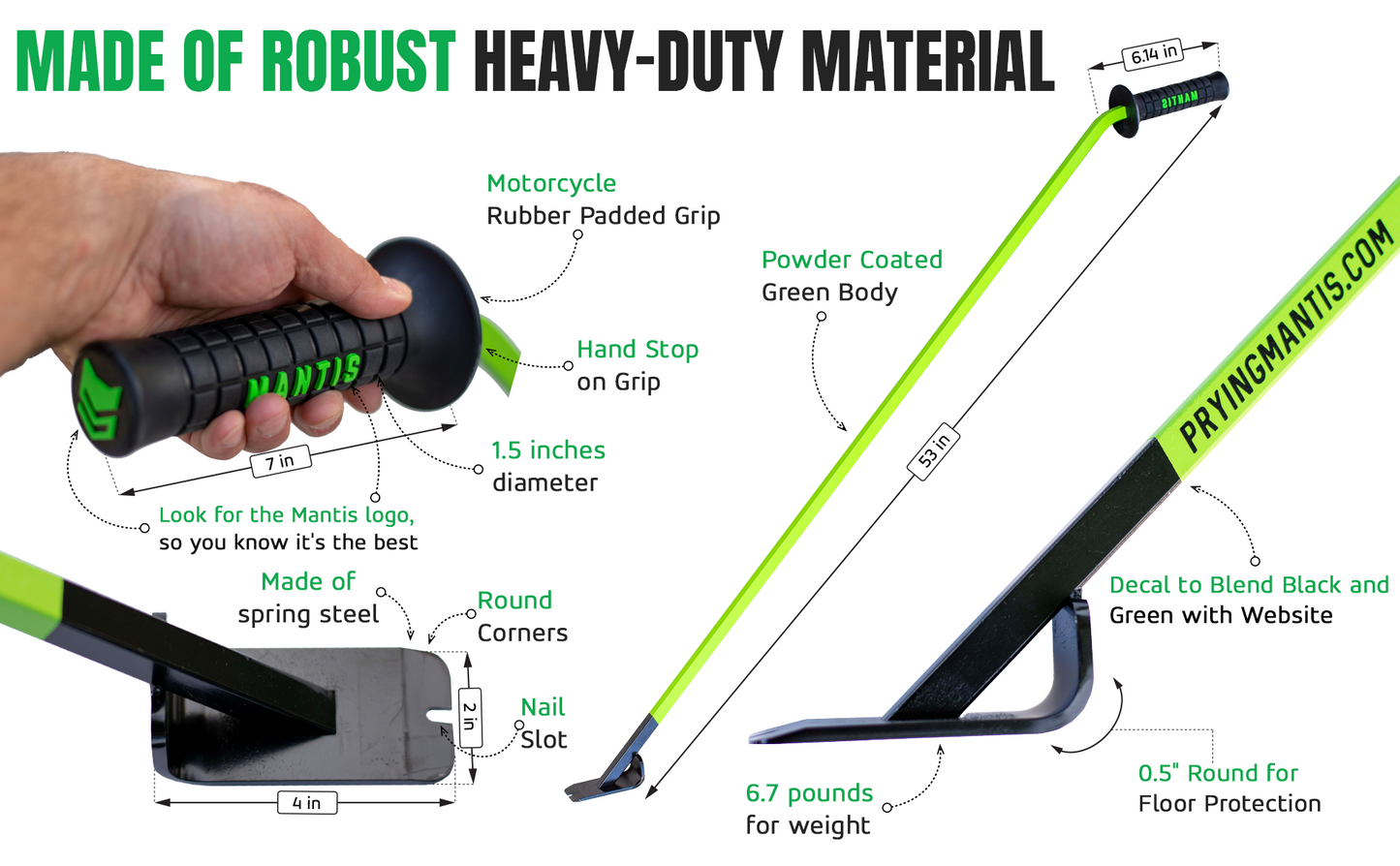 Mantis - The Ultimate Flooring Removal Tool